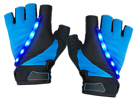 Guantes 5 LED de Ciclismo